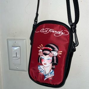 Ed hardy geisha crossbody